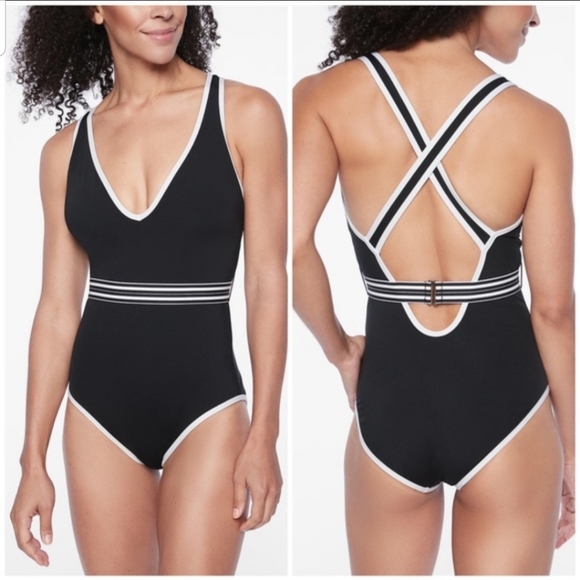 Athleta Other - Athleta Gold Coast Solid One Piece Bathing Suit